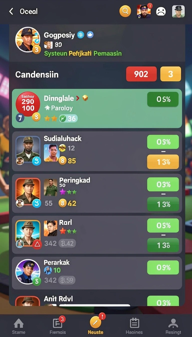 Beragam pilihan permainan menarik dalam aplikasi apinaga APK Terbaru dan Aman untuk Diunduh.