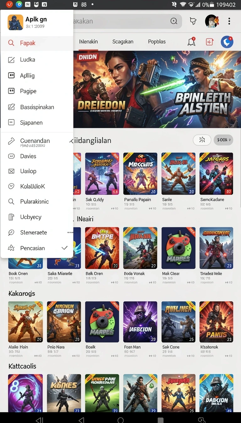 Beragam pilihan permainan menarik dalam aplikasi kingdom4d APK: Cara Download dan Instal di Android.