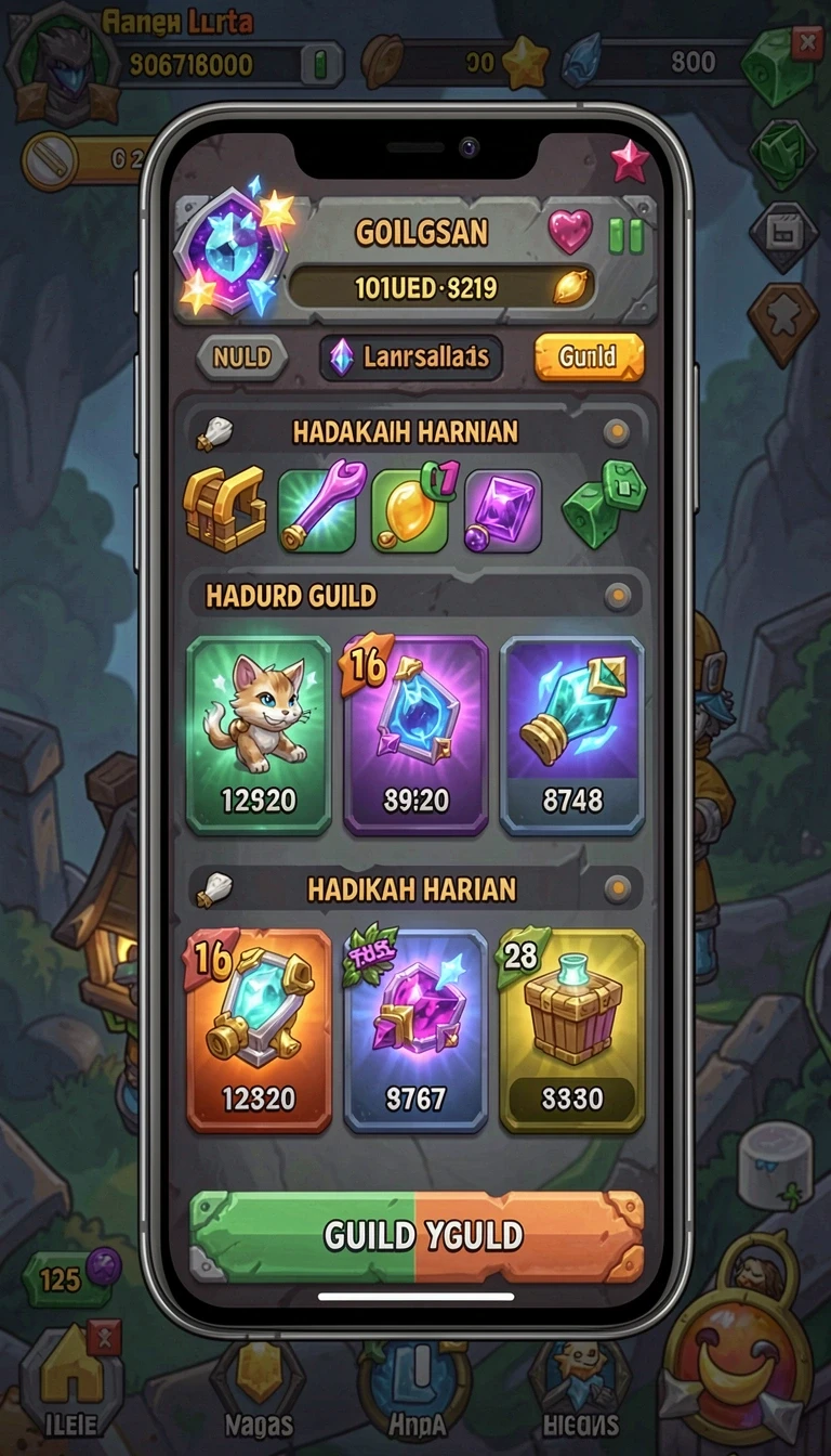 Beragam pilihan permainan menarik dalam aplikasi raden4d Versi Terbaru untuk Android Tanpa Ribet.