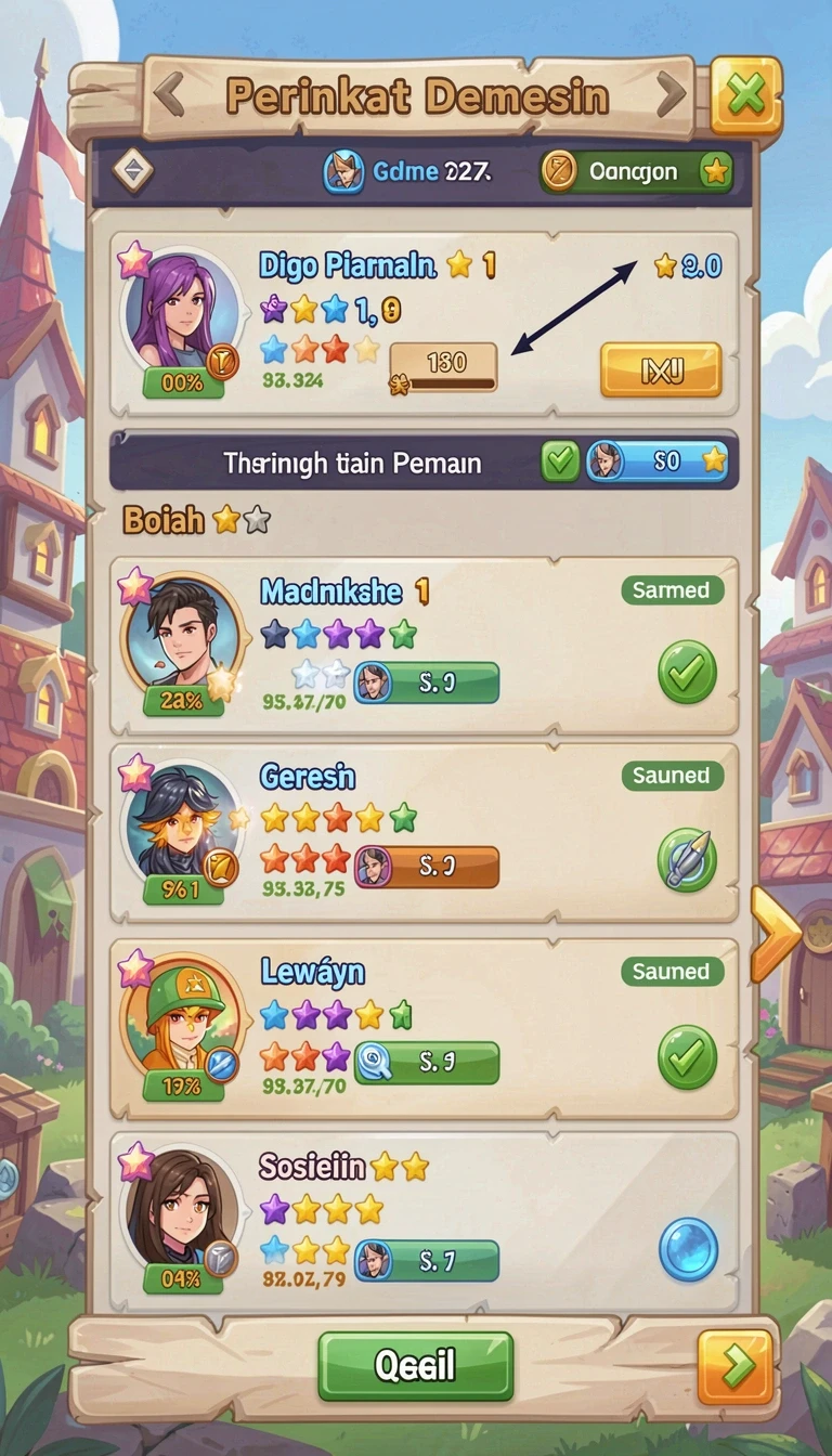Beragam pilihan permainan menarik dalam aplikasi Download gogo77 APK untuk Android.